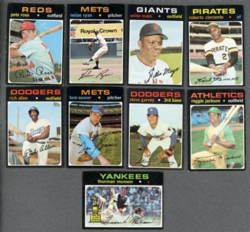 1971 Topps Complete Set of 752 cards   